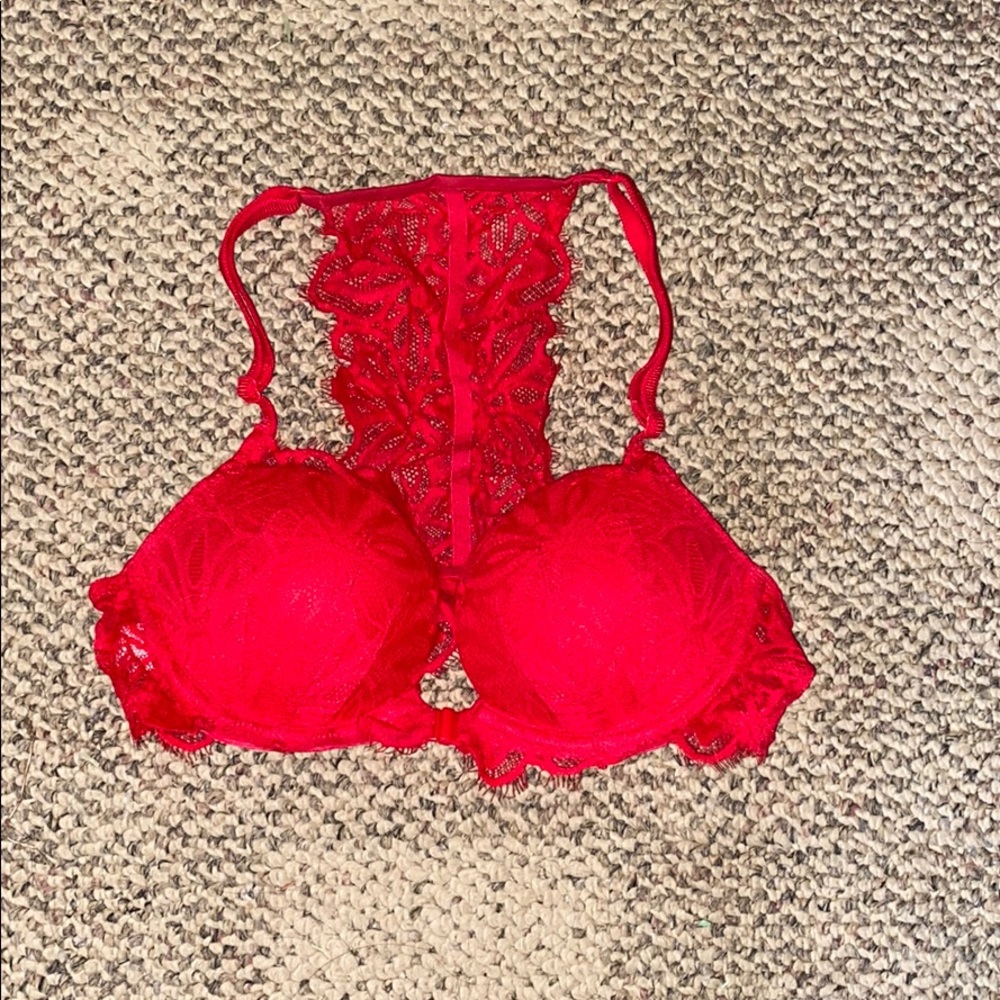 Red VS/PINK push up bra